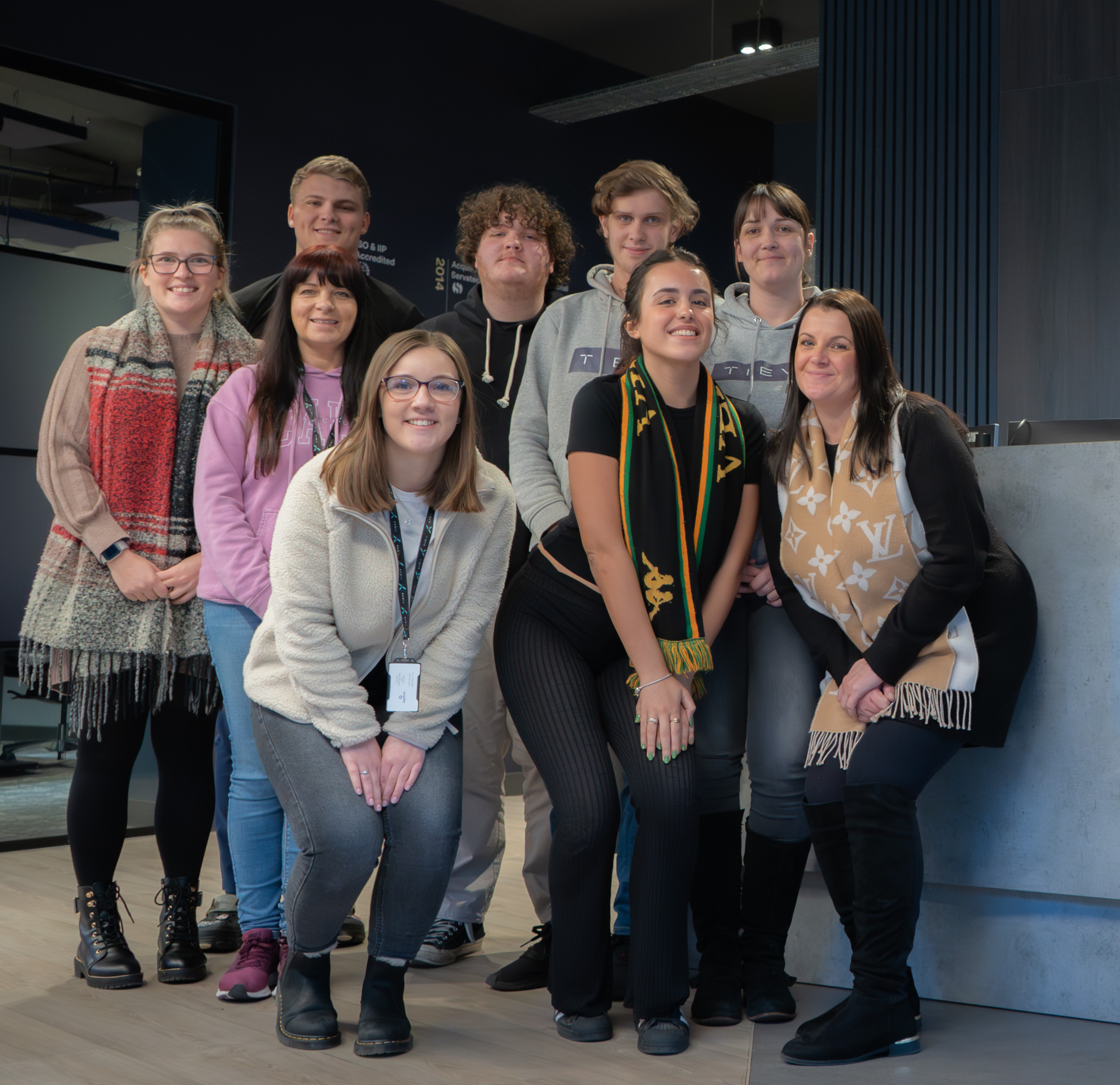 Shipley College T Level students visit TIEVA square image Shipley College T Level students visit TIEVA square image